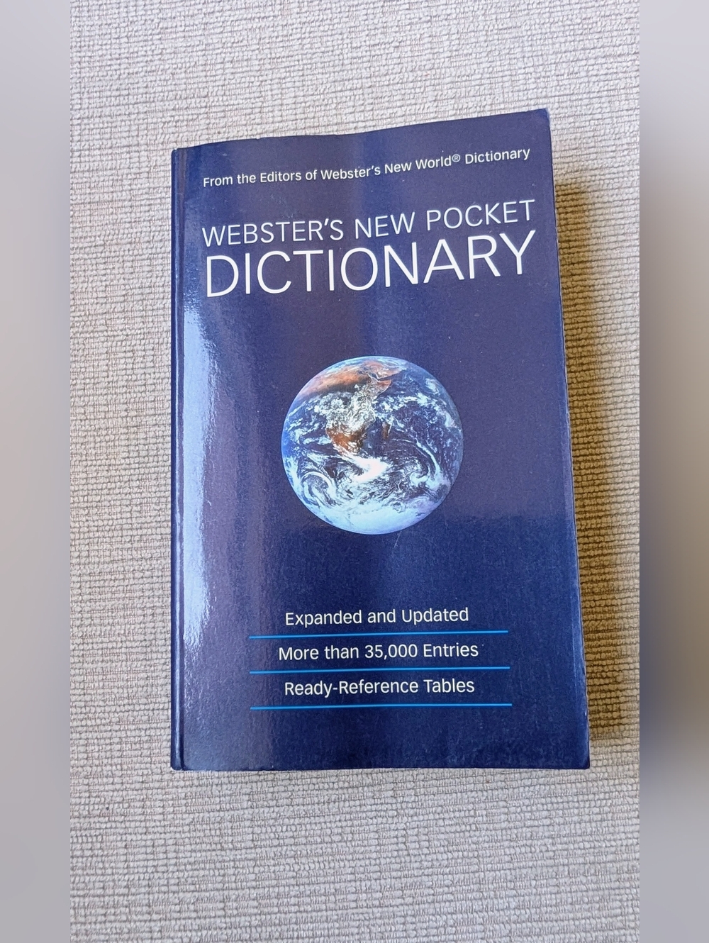 Webster's New Pocket Dictionary